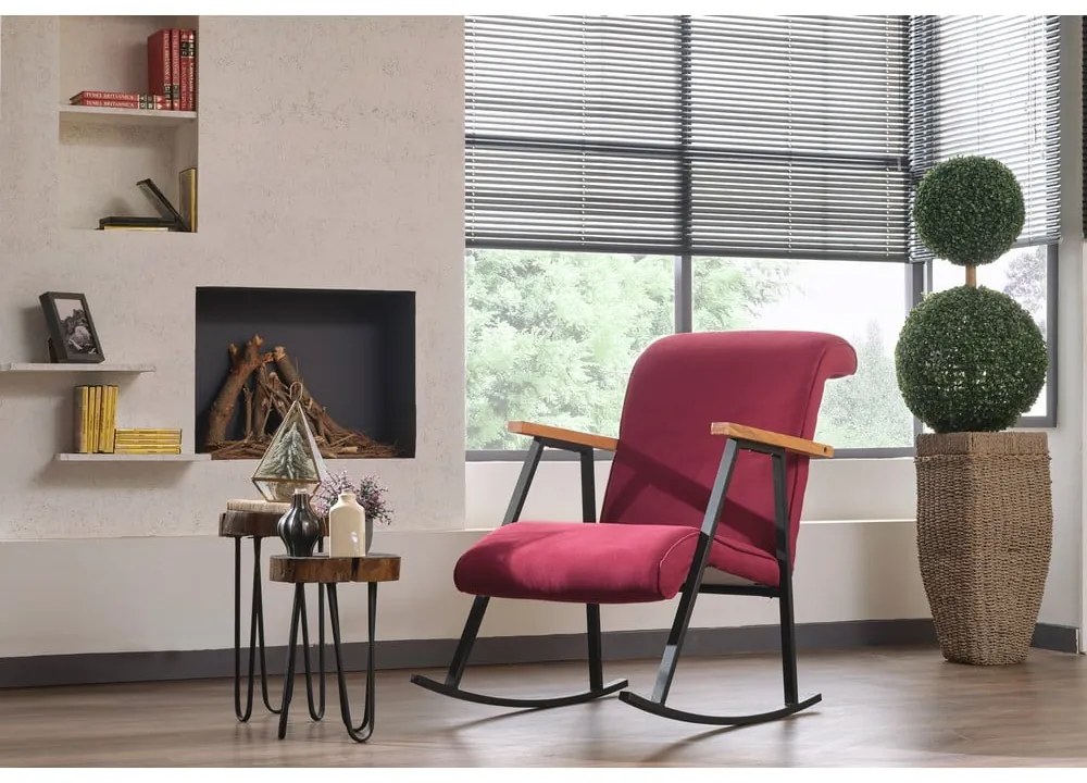 Poltrona bordeaux Yoka - Artie