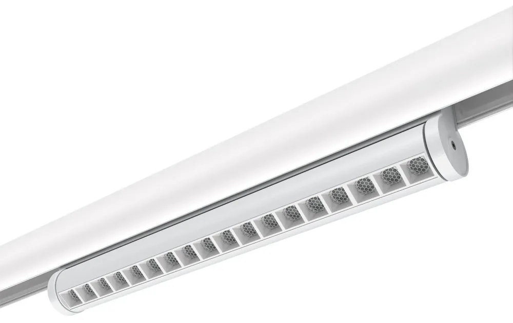 Faro LED Lineare 18W Magnetico 36cm CRI92, UGR16, Bianco 48V OSRAM LED Colore  Bianco Naturale 4.000K