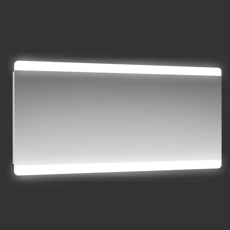 Specchio con illuminazione integrata bagno rettangolare Retroil H 70 x P 2 cm grigio / argento