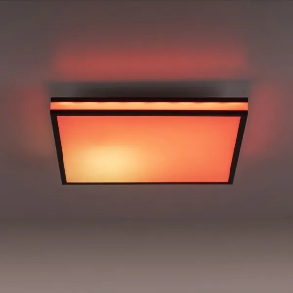 JUST LIGHT. 14110-18-LED RGBW Lampada dimmerabile MARIO BLACK LED/19,5W/230V+RC