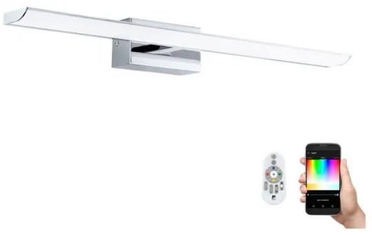 Eglo 98451 - Illuminazione per bagno dimmerabile RGB a LED/15,6W/230V IP44 + telecomando