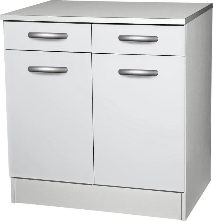 Base EcoSpring bianco L 80 x H 86 x P 60 cm