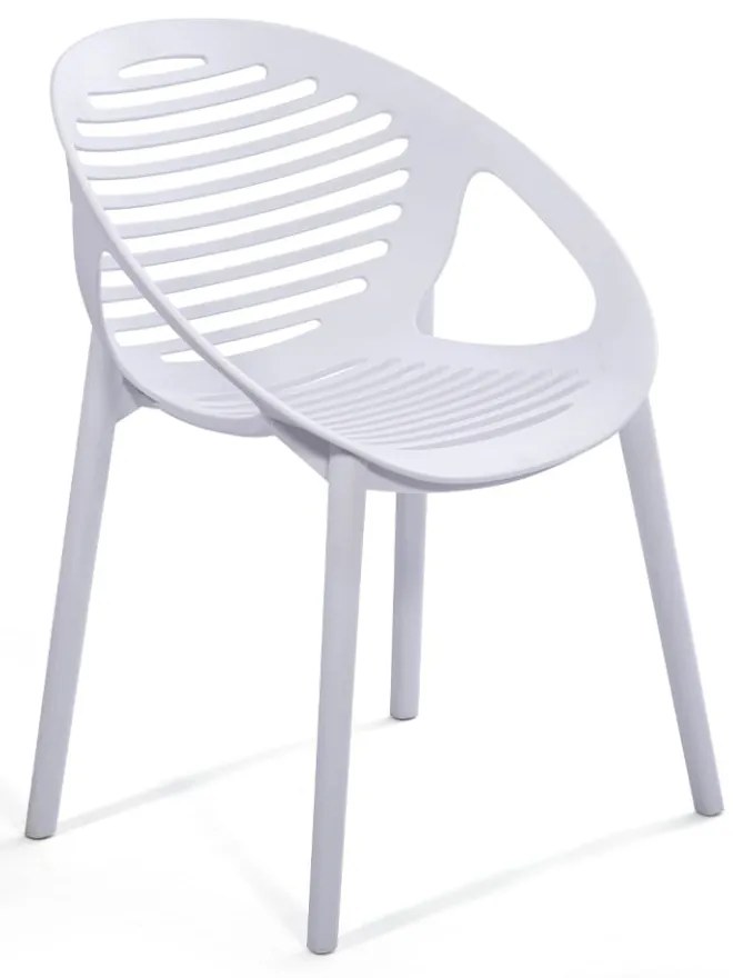 Sedia da giardino bianca Joanna Joana - Bonami Essentials