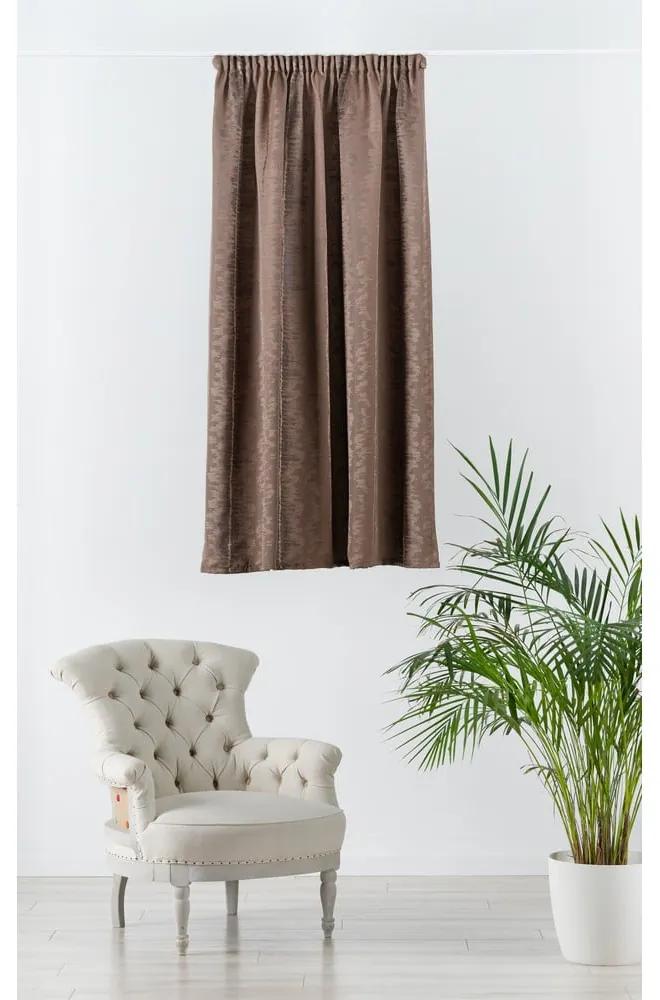 Tenda marrone 140x160 cm Gaia - Mendola Fabrics