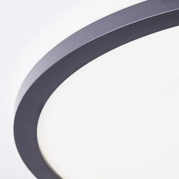 Brilliant - Lampada da soffitto LED MILTON LED/24W/230V Ø 42 cm nero