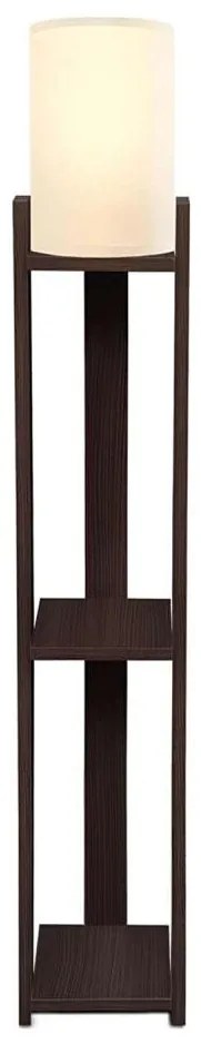 Lampada da terra AYD 1xE27/40W/230V marrone/crema