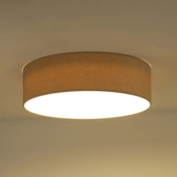 Duolla - Lampada LED da soffitto CORTINA LED/26W/230V Ø30 cm 4000K beige