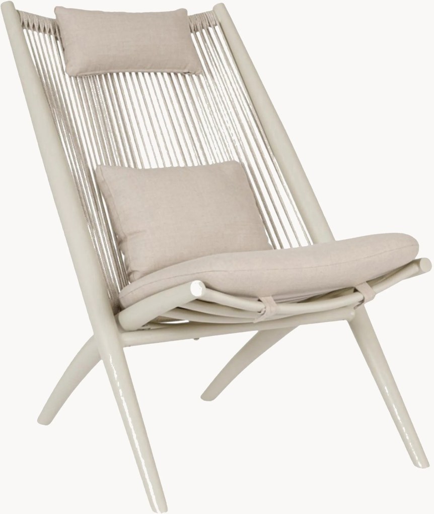 Sedia outdoor con cuscini Aloha