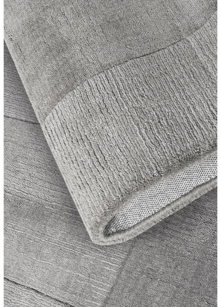 Passatoia grigia in lana tessuta a mano 80x250 cm Charlotte - Villeroy&amp;Boch