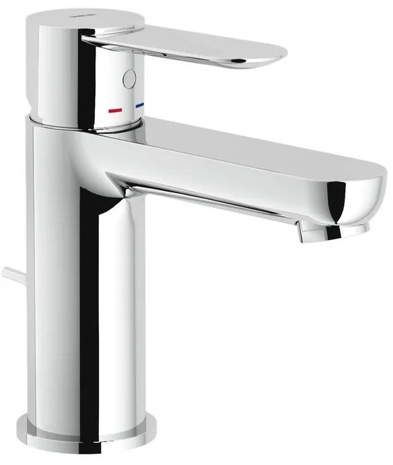 Rubinetto per lavabo a canna bassa ABX cromato lucido NOBILI H 13.8 cm