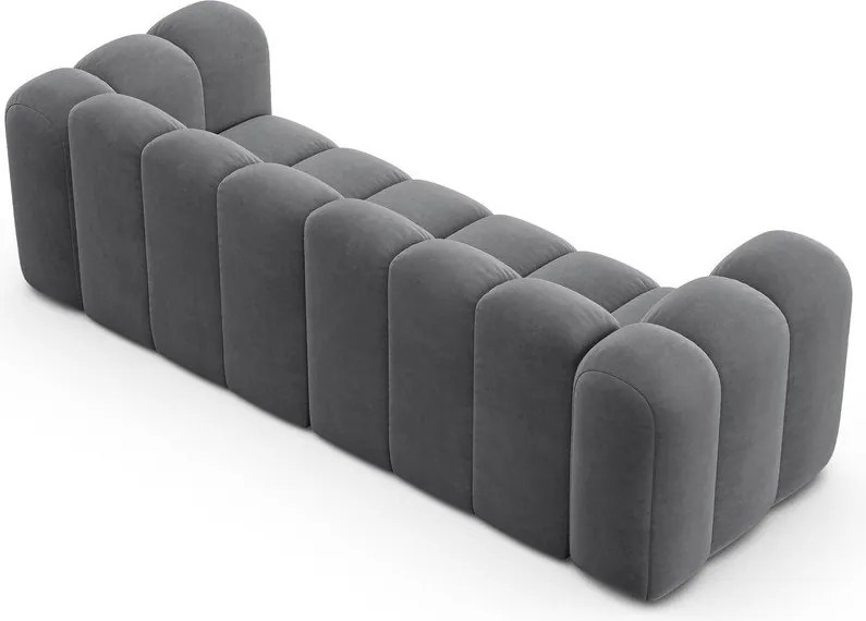 Divano grigio 228 cm Lupine - Micadoni Home
