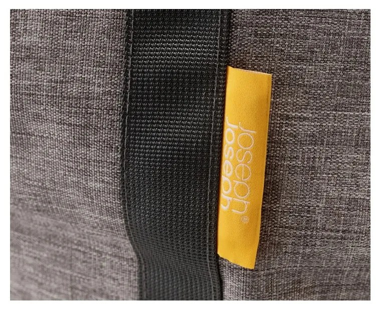 Cesto portabiancheria in tessuto grigio pieghevole 55 l Hold-All Max - Joseph Joseph