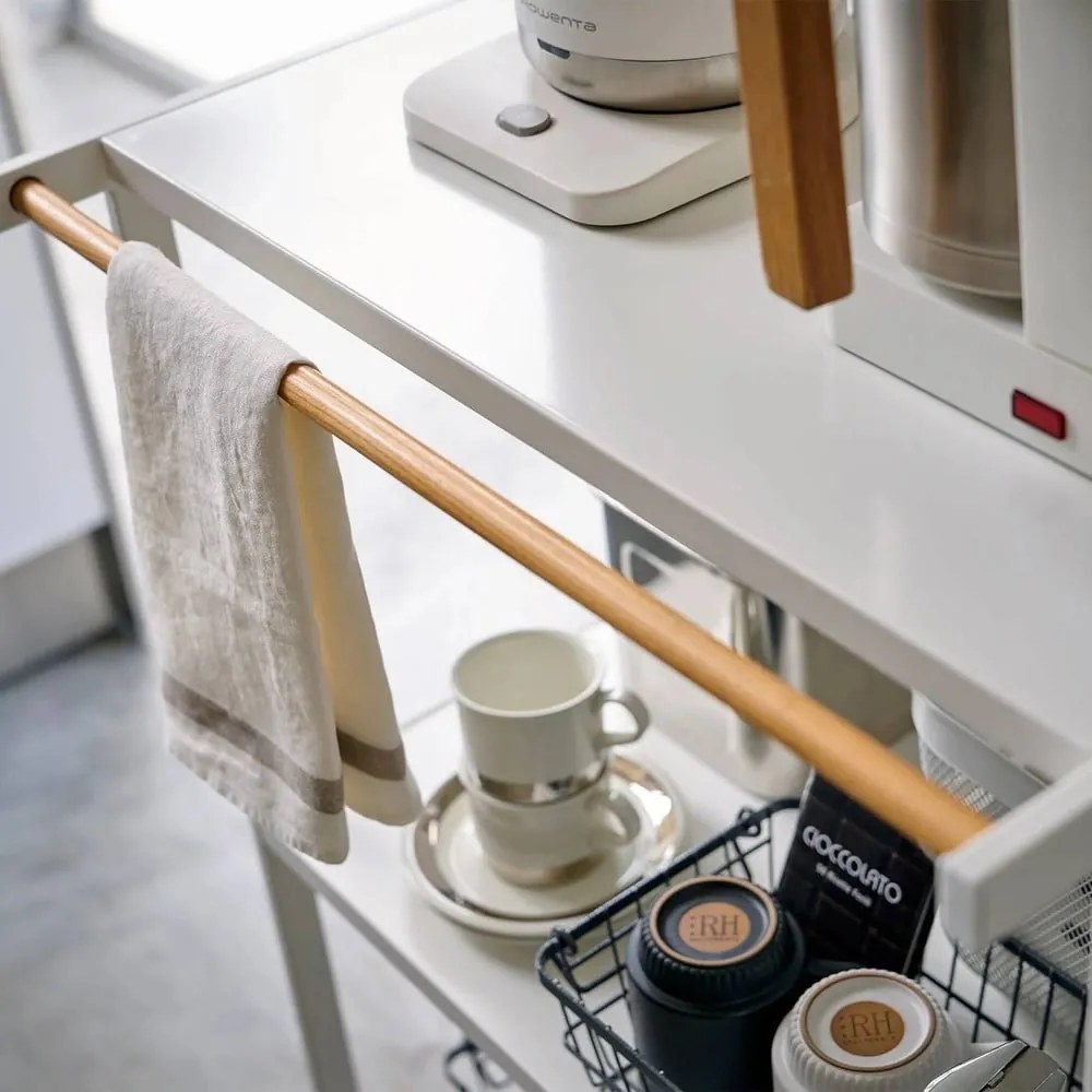 Scaffale bianco opaco in acciaio 60x90x46,5 cm Tower – YAMAZAKI