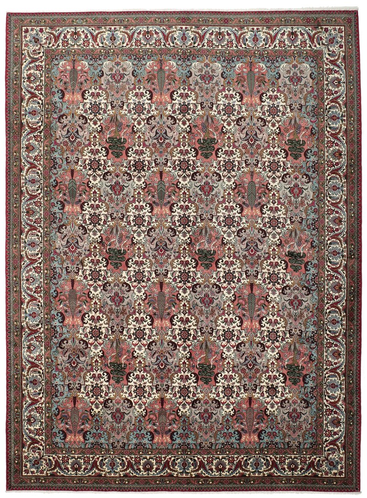 Bakhtiar Tappeto 420 x 310 (Iran) Annodato A Mano