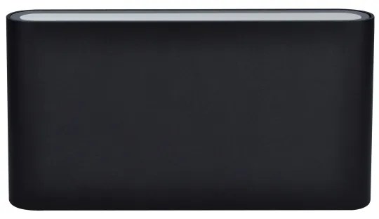 Solight WO800-B- LED Applique da esterno MODENA LED/12W/230V IP54 nero