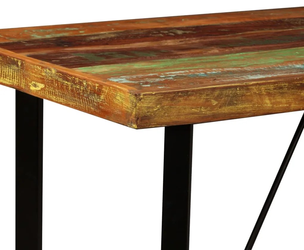 Set da bar 5 pz in legno massello di recupero