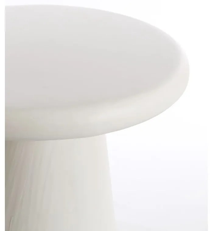 Tavolino rotondo bianco ø 60 cm Kulona - Light &amp; Living