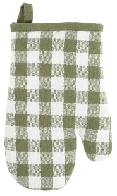 Guanto da forno in cotone Gingham – Tiseco Home Studio