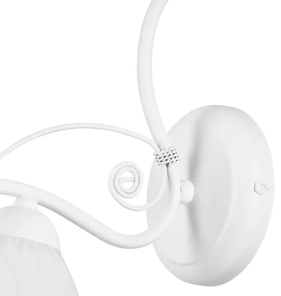 Applique RETRO II 1xE27/60W/230V bianco