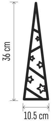 Decorazione natalizia LED 8xLED/2xAA