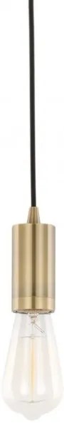 ITALUX DS-M-038 ANTIQUE BRASS - Lampadario a sospensione con filo MODERNA 1xE27/60W/230V bronzo
