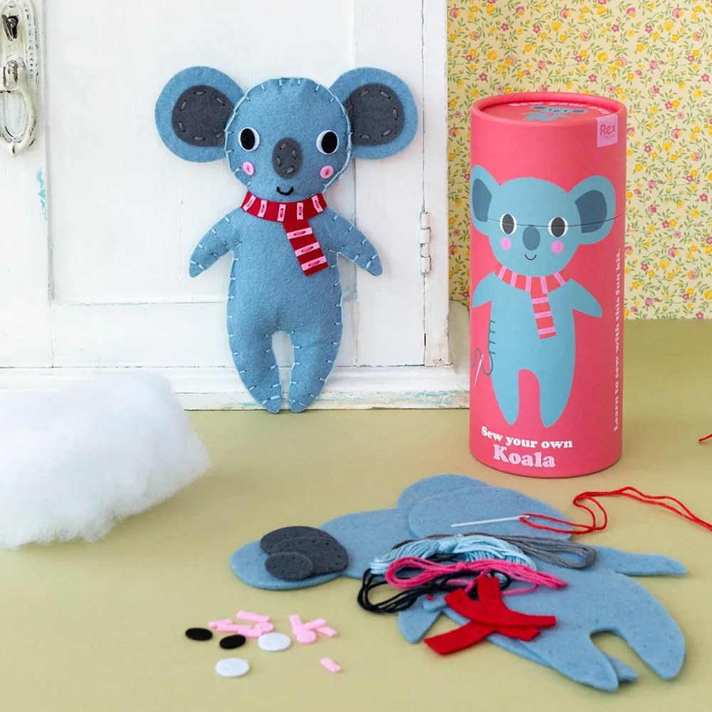 Giocattolo creativo Sew Your Own Koala – Rex London
