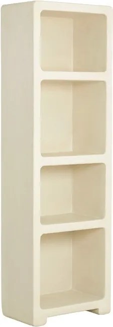 Libreria beige 60x190 cm Naluno - Light &amp; Living