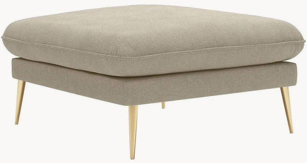 Pouf effetto lino Elio