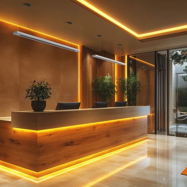 Lampada da soffitto/sospesa PLANK LED/20/30/40W/230V 2700/4000/6000K bianca