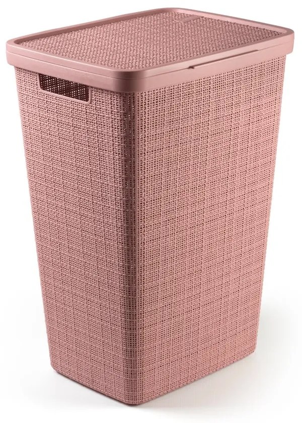 Cesto portabiancheria in plastica da 58 l Jute - Curver
