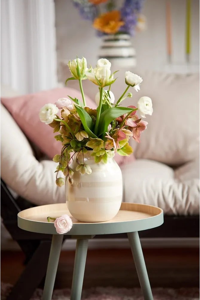 Vaso in ceramica bianca Omaggio - Kähler Design