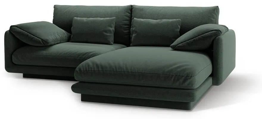 Divano angolare verde scuro (angolo destro) Torino - Micadoni Home