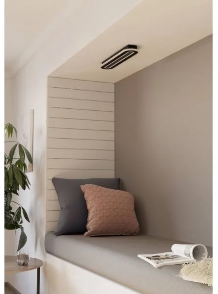 Eglo 901243 - Plafoniera LED dimmerabile MACCHIONI LED/20W/230V nero + +TC