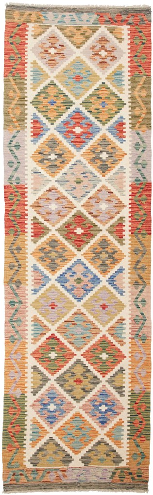 Kilim Tappeto 80 x 250 (Pakistan) Tessuto A Mano
