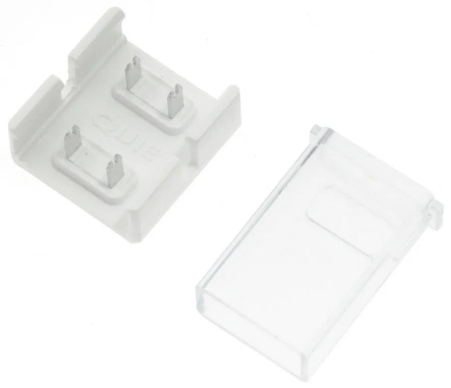 Connettore rapido lineare slim striscia Led 12-24V 10mm monocolore 2 pin IP68 M LEDME