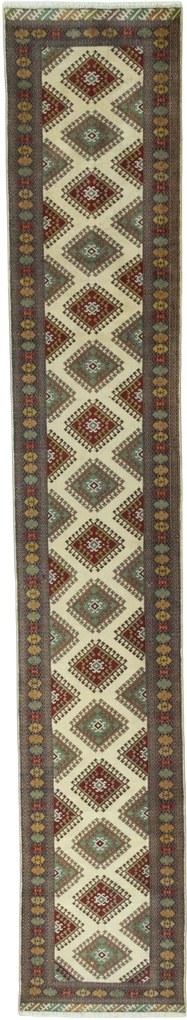 Tappeto 470 x 80 Beige (Iran) Annodato A Mano