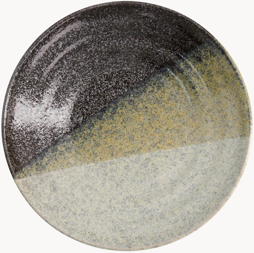 Set di 2 piatti fondi in gres Oboro Yamakage