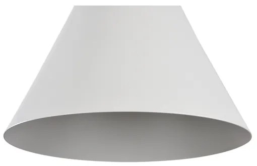 Maytoni P359-PL-01-W -Lampadario a sospensione con filo BICONES 1xE27/60W/230V diametro 22cm bianco/beige