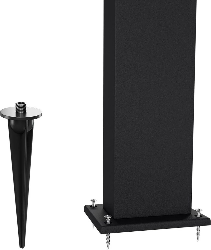 Applique Cilindrica Bidirezionale XL IP54 Con 2 basi E27 - Bianca