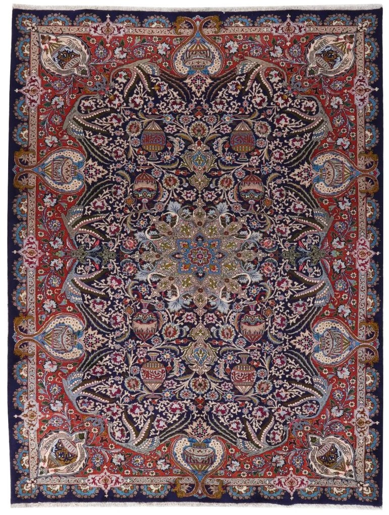 Kashmar Tappeto 340x260 (Iran) Annodato A Mano