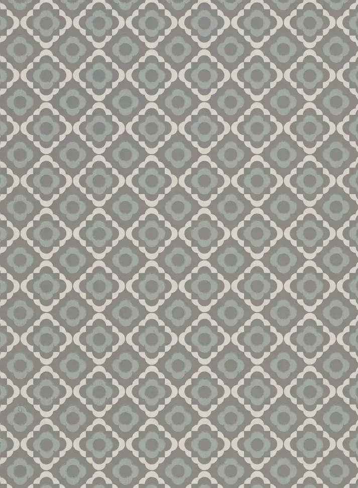 Tapete Quatrefoil von Paint & Paper Library - Panel