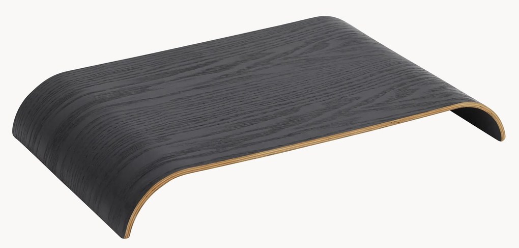 Pannello in legno di quercia per mensola da parete Curva