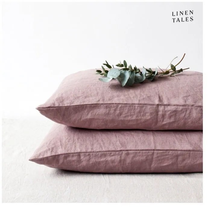 federa 40x60 cm Ashes of Roses - Linen Tales