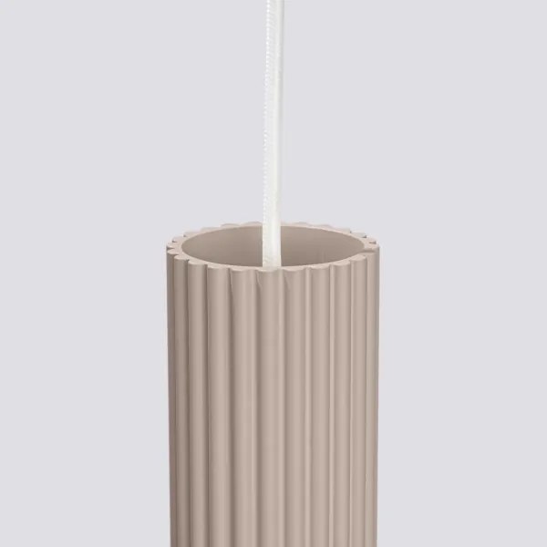 Brilagi - Lampadario a sospensione con filo CRESTO 1xGU10/10W/230V taupe