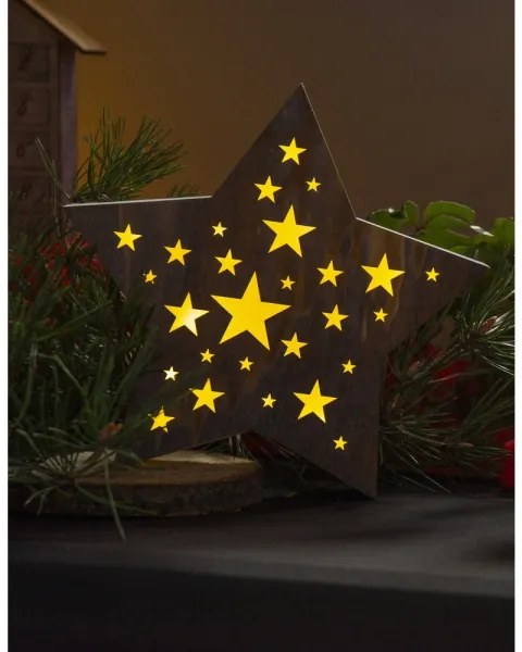 Retlux - Decorazione natalizia LED LED/2xAAA stella