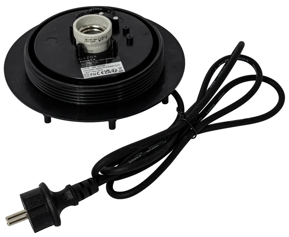 Lampada da esterno moderna bianca 30 cm quadrata IP44 - Nura