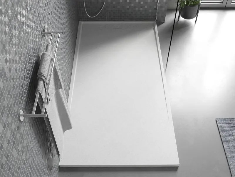Mexen Amon piatto doccia rettangolare SMC 160 x 90 cm, bianco - 4F109016
