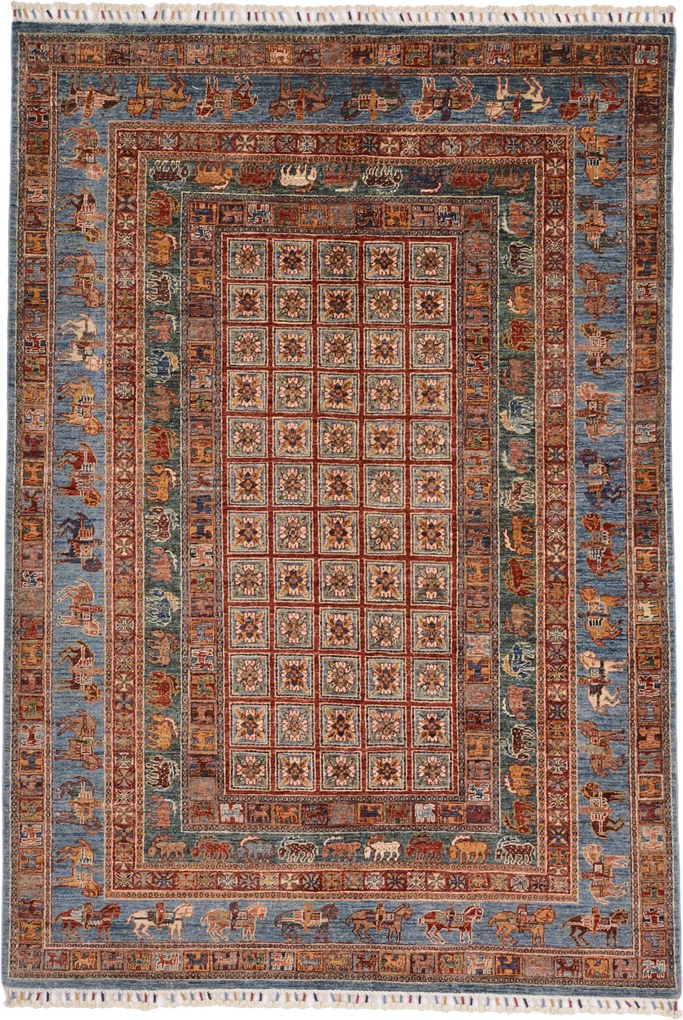 Samarkand Tappeto 260 x 180 (Pakistan) Annodato A Mano
