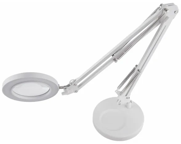 Extol - Lampada da tavolo LED dimmerabile con una lente d'ingrandimento LED/8W/5V 2900/4500/7500K bianco
