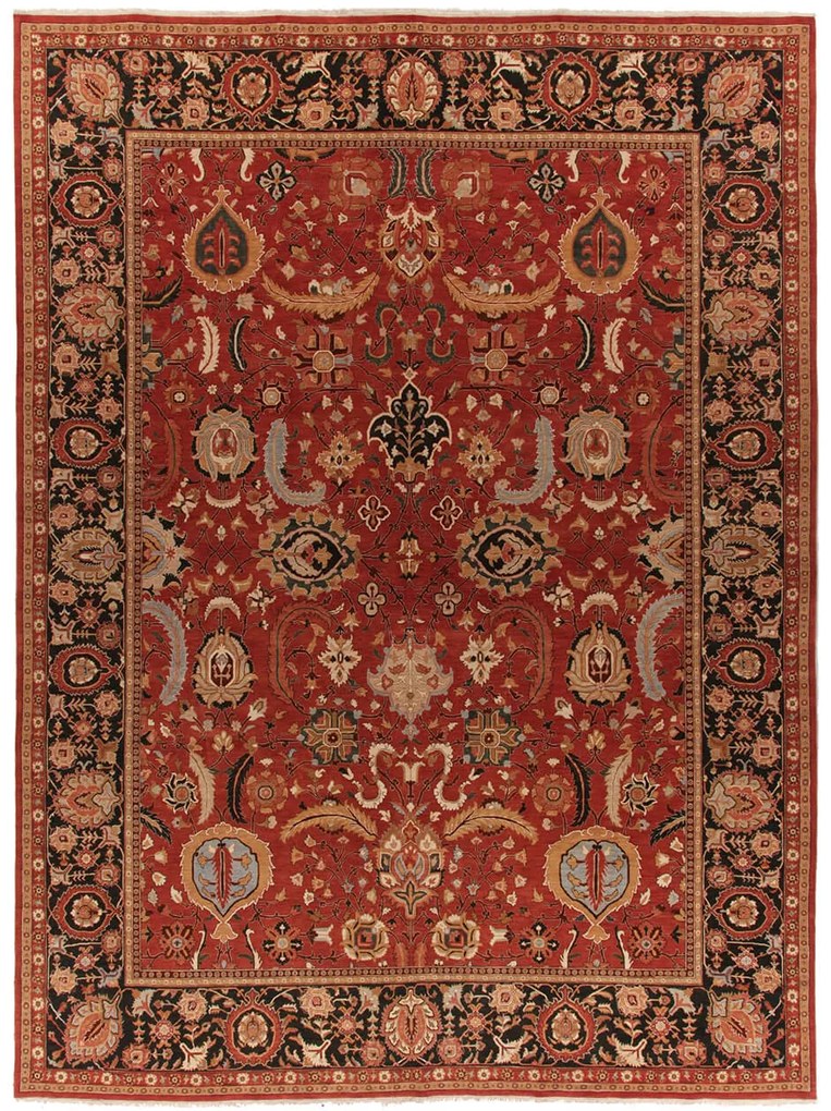 Tabriz Tappeto 300x400 (Indian) Annodato A Mano